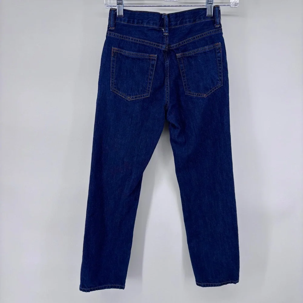Gap Denim Jeans Kid's Size 10 Dark‎ Wash Regular Fit Original Blue